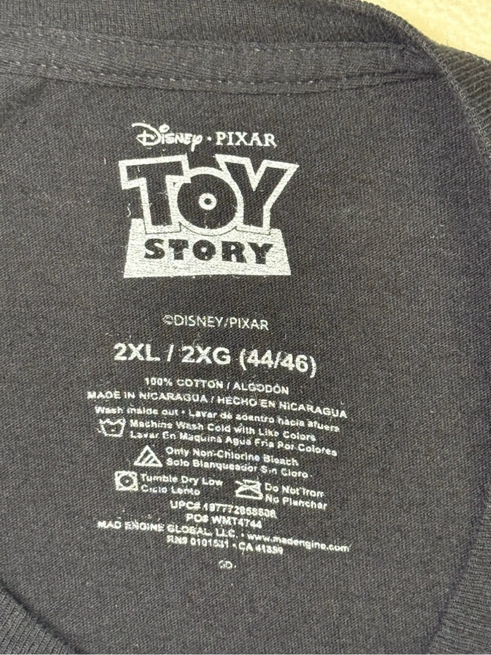Disney Toy Story Tee Shirt St 2XL Halloween Costume Pizza Planet Alien Headband - Picture 5 of 7